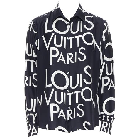 louis vuitton shirt black and white|Louis Vuitton shirt price.